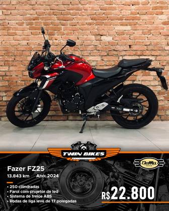 YAMAHA FZ25 FAZER ABS YAMAHA FZ25 FAZER ABS